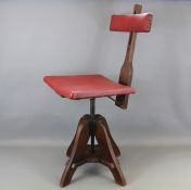 An Early 20th Century Glenister of High Wycombe-style Draughtsman Chair