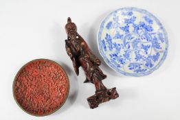 A Nanking Carved Chinese Figurine