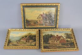 F.E Hill (Exb.1899) Oils on Canvas