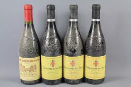 Four Bottles of Chateauneuf Du Pape