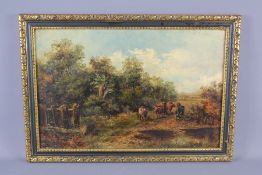 F.E Hill (Exb.1899) Oils on Canvas