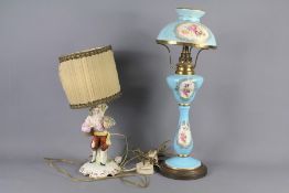 An Italian Table Figural Table Lamp