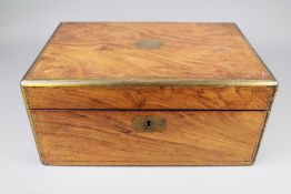 Antique Mahogany Writing Box