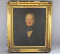 A 19th Century Portrait Oil on Canvas