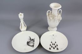 Antique Parian Bisque Vase