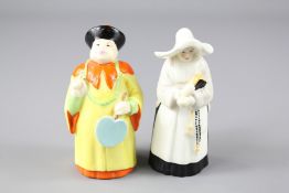 Two Royal Worcester Candle Snuffers