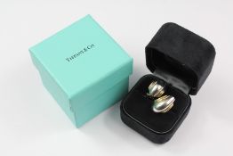 A Pair of 'Paloma Picasso' for Tiffany Silver and Gold Earrings