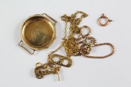 9ct Gold Vintage Watch Case