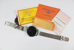 A Stuhrling Stainless Wrist Watch