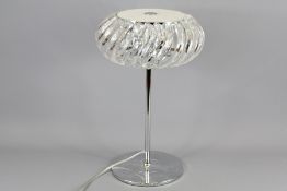 A Contemporary Crystal Lamp