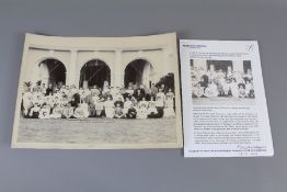 A Late Victorian Photograph of a Group Portrait