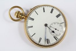 A Gentleman's 18ct Gold Pocket Watch