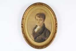 P. Desormier Portrait of a Boy