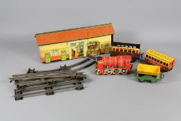 A Part Hornby Meccano O Gauge Train Set