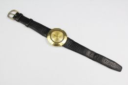 An 18ct Yellow Gold Longines Wrist Watch