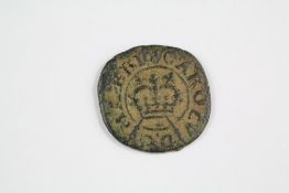 A Charles I Rose Farthing