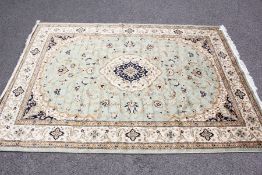 Keshaw Green Ground Carpet