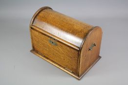 An Edwardian Oak Letter Rack