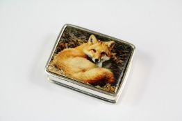 A Silver Pill Box