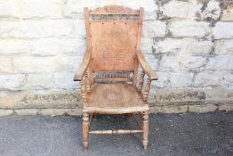 A Sturdy American Arm Chair