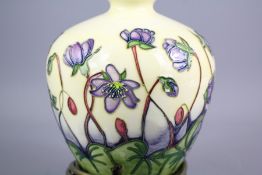 A Late 20th Century Moorcroft Lamp Base