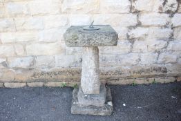 A Stone Garden Sun Dial