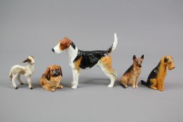 Porcelain Dog Figurines