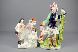 Staffordshire Flatback Figures
