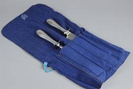 A Roden Sterling 925 Silver Carving Set
