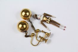 Antique Articulated Doll Charm