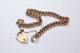 A 15ct Yellow Gold Bracelet