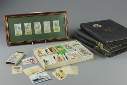 Three Albums of John Player Cigarette Cards