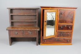 An Antique Mahogany Apprentice Piece