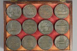 Jean Dassier Complete Set of Commemorative Medals