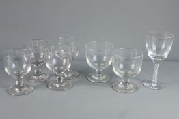 Antique Glass Rummers