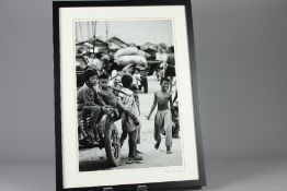 Two Black and White Photographs of Chinese Children