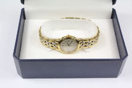 A Lady's Two-Tone Eterna Automatic Wrist Watch