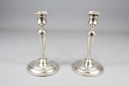Edward VII Silver Candlesticks