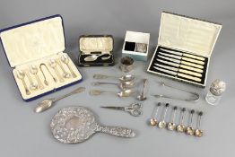 A Quantity of Miscellaneous Silver