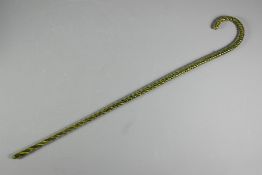Venetian Twisted Glass Walking Stick