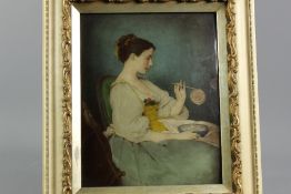 Victorian Colour Reverse Glass Prints