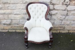 Victorian Mahogany Framed Chair