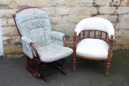 A Dutailier Rocking Chair