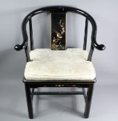 An Oriental Lacquer Chair