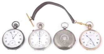 A 9ct gold Sir John Bennett open faced pocket watch,