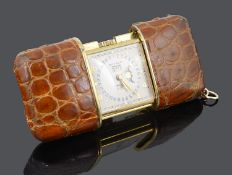 A Movado calendar moonphase purse clock