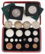 A George VI 1937 UK Specimen Coin Set,