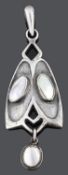 An Arts & Crafts pendant by J. B. Bennett & Co.