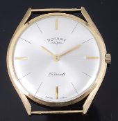 A gentleman's 9K gold Rotary wristwatch