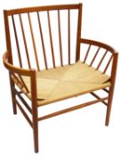 A Danish Jorgen Baekmark for FDB Mobler J82 oak lounge chair c.1963